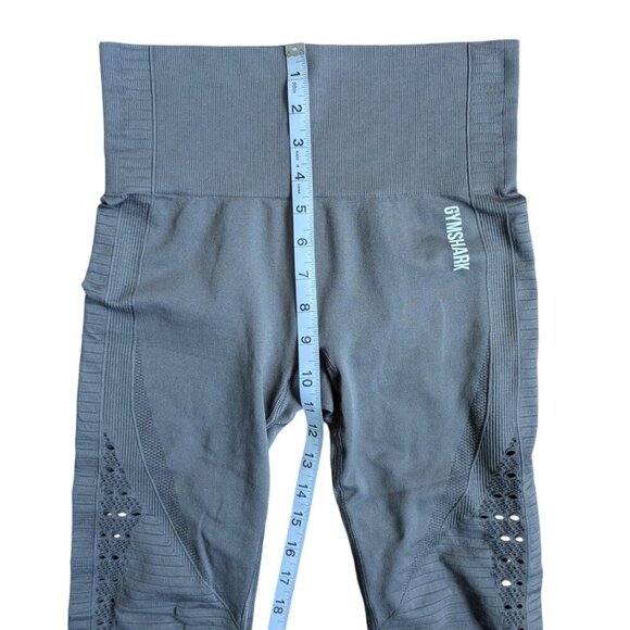 Gymshark Grey Energy Seamless Leggings Women Size Small - Picture 6 of 7